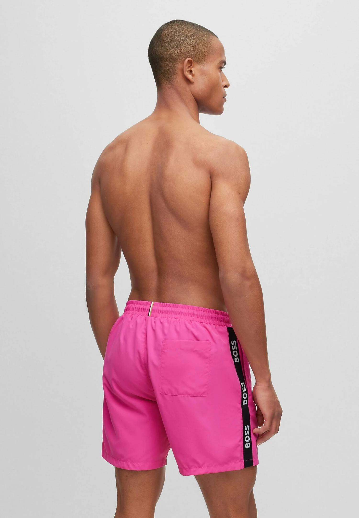 Boss Ace - Swimming Shorts - Pink 2 Boss Ace - Swimming Shorts - Pink - Image 2