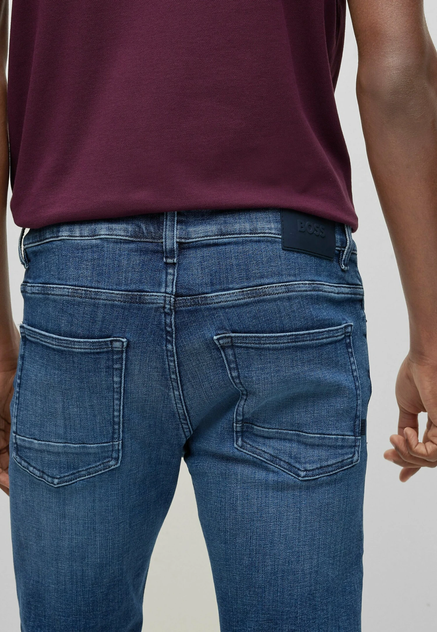 Boss Slim Fit Jeans - Blue Three 4 Boss Slim Fit Jeans - Blue Three - Image 4