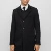 Boss H-Hyde-234 - Classic Coat - Black One