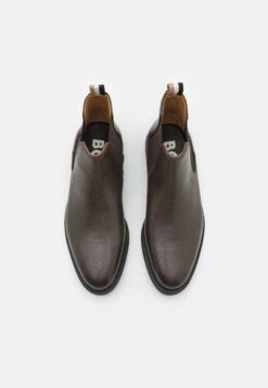 Boss Larry - Classic Ankle Boots - Dark Brown -Boss Sales Store df6c0145ee124915b33cc2a5650c2a3a