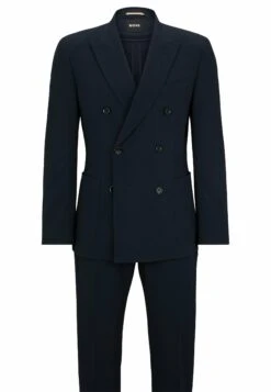 Boss Huge 2 Pcs Set - Suit - Dark Blue Four -Boss Sales Store df6dd28944504faea04d8a60644e16e4