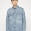 Boss Lovvo - Denim Jacket - Bright Blue