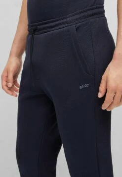 Boss Hadiko Curved - Tracksuit Bottoms - Dark Blue Two -Boss Sales Store e107c185d54b4b4286c1bdce8dfd5a75
