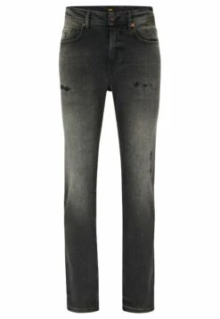 Boss Taber Zip Bcc - Straight Leg Jeans - Black Seven -Boss Sales Store e2025bd2fb384bef92dd7a111b41244a