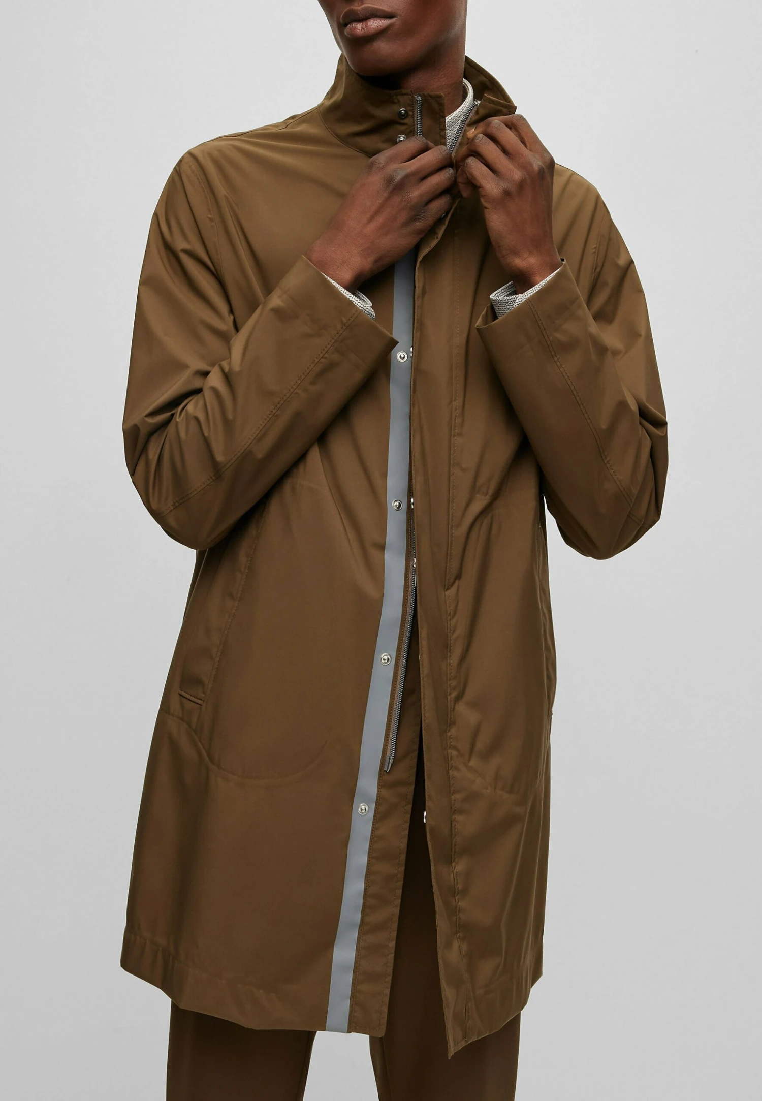 Boss Short Coat - Dunkelgrün Fünf 5 Boss Short Coat - Dunkelgrün Fünf - Image 5