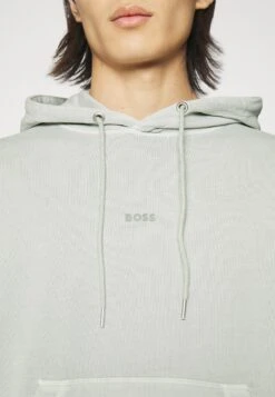Boss Small Centred Logo Hoody - Hoodie - Light Pastel Grey -Boss Sales Store e410c4f74b7640ba956bc63b75925ca2
