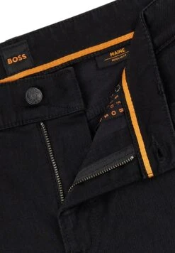Boss Straight Leg Jeans - Black -Boss Sales Store e5102ad95b0644e1a9a99a175ef41fb6