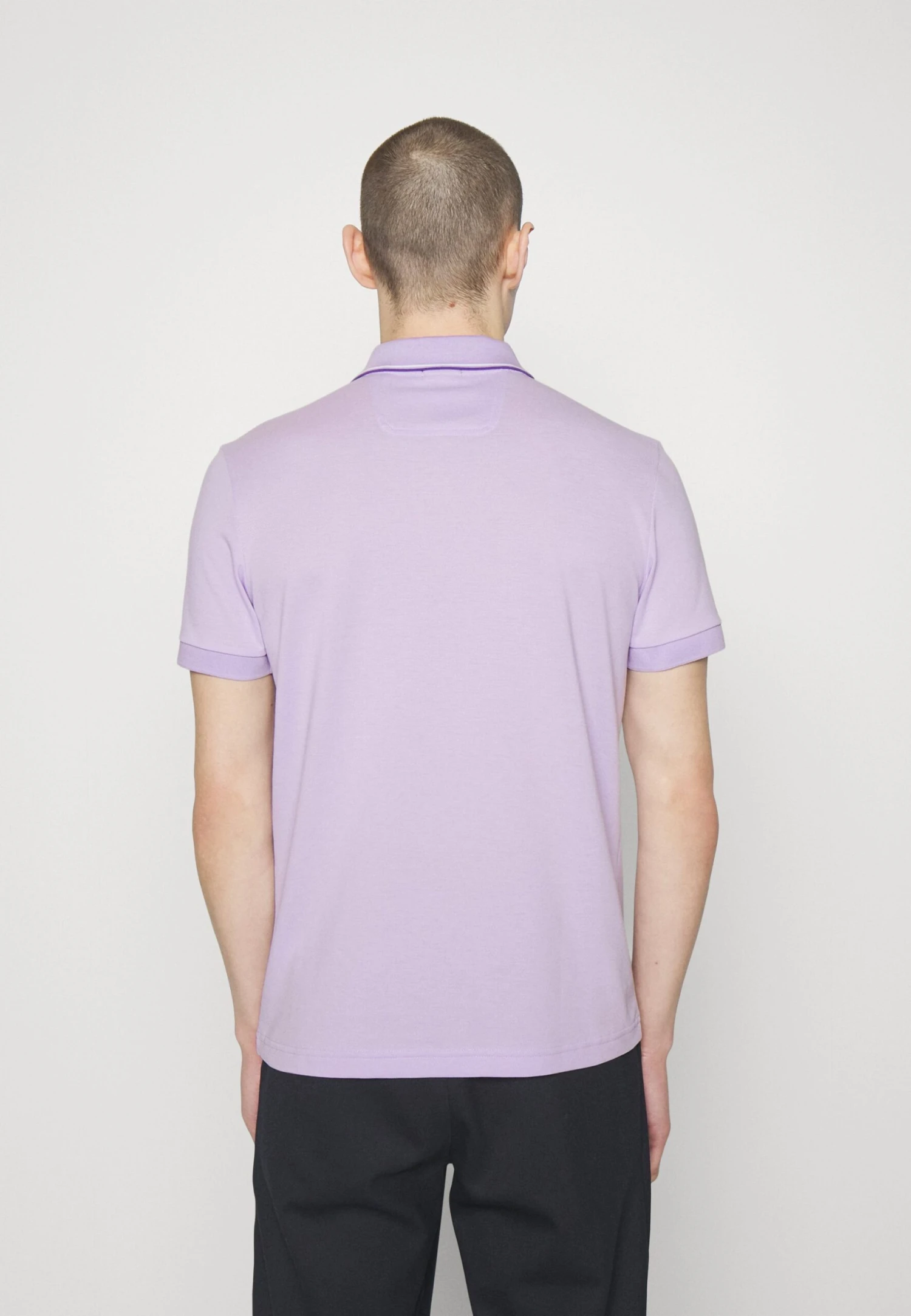 Boss Paule 4 - Polo Shirt - Light/Pastel Purple 3 Boss Paule 4 - Polo Shirt - Light/Pastel Purple - Image 3