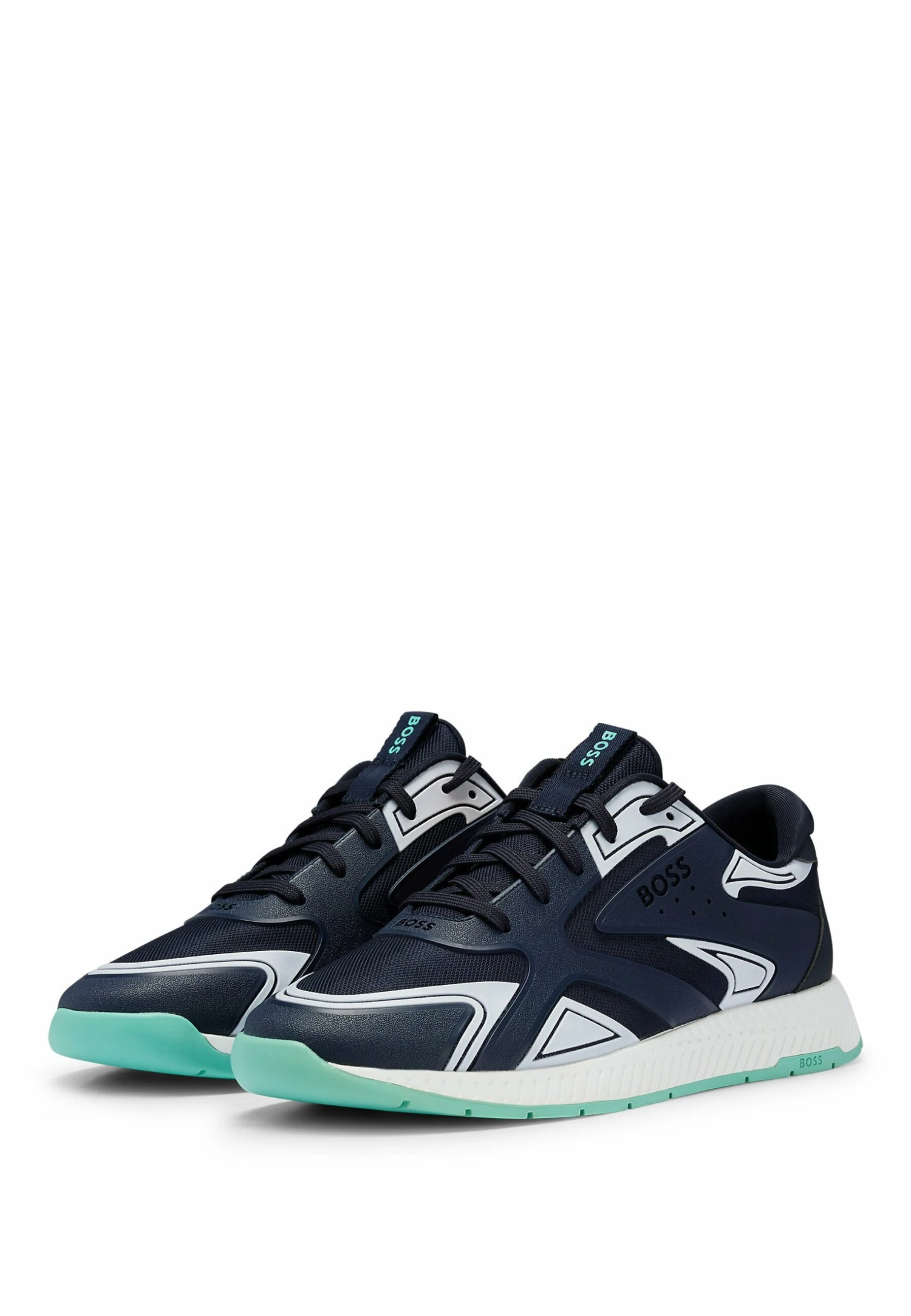 Boss Titanium Runn- Trainers - Dark Blue 3 Boss Titanium Runn- Trainers - Dark Blue - Image 3
