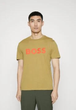 Boss Thinking - Print T-Shirt - Medium Beige