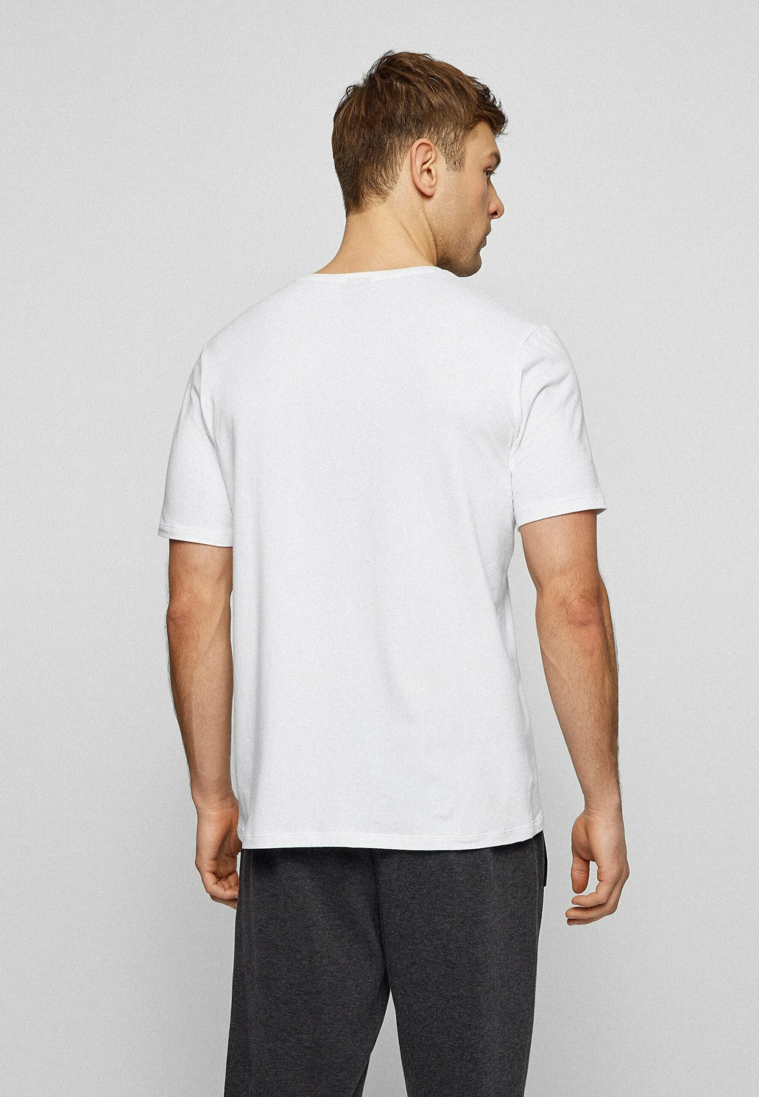 Boss Pyjama Top - White 3 Boss Pyjama Top - White - Image 3