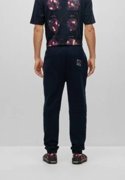 Boss Sehike - Tracksuit Bottoms - Dark Blue Four -Boss Sales Store ee0ee38f6e5344fa8fc9f6709023f6ea