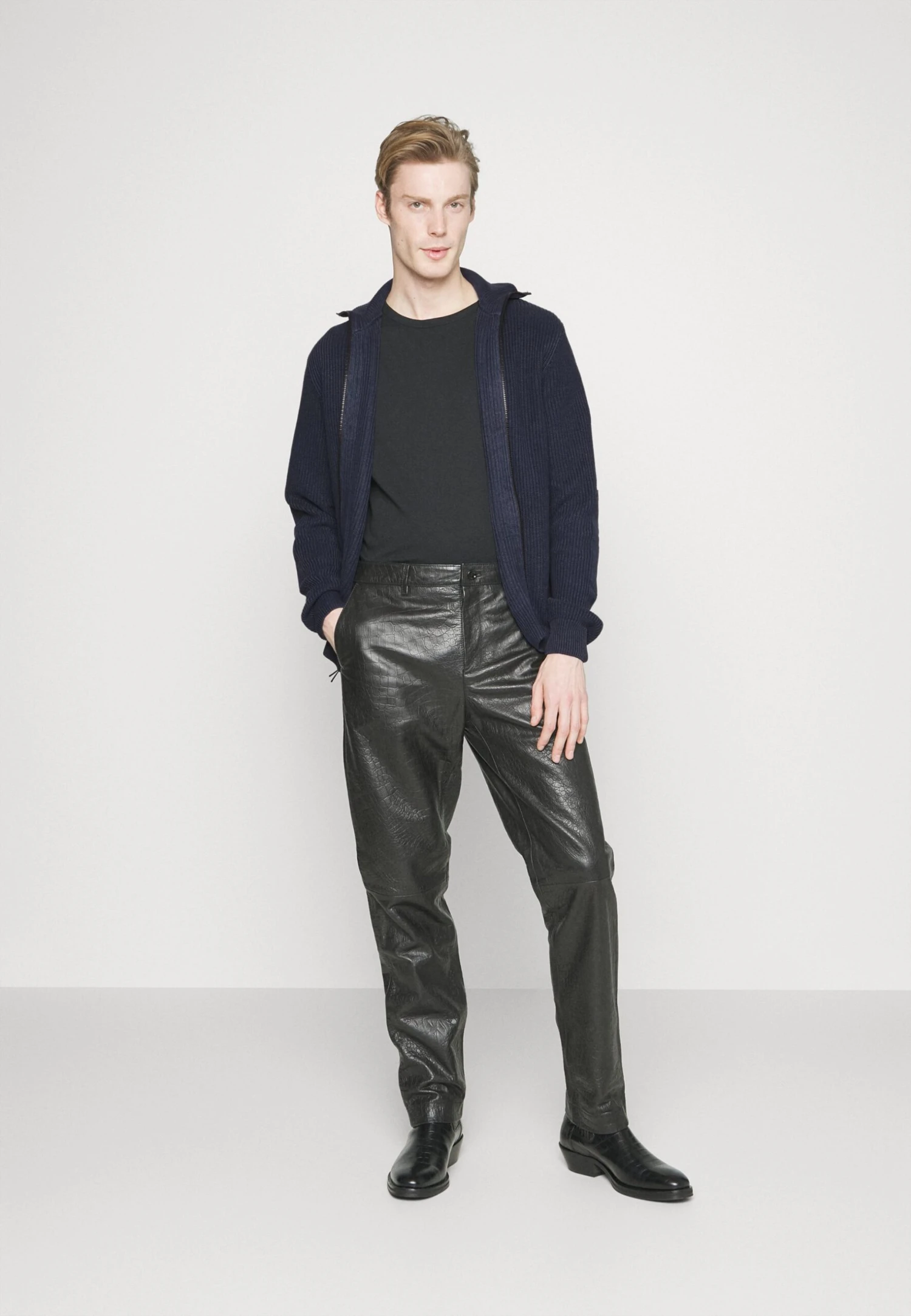 Boss Abinero - Cardigan - Dark Blue 2 Boss Abinero - Cardigan - Dark Blue - Image 2