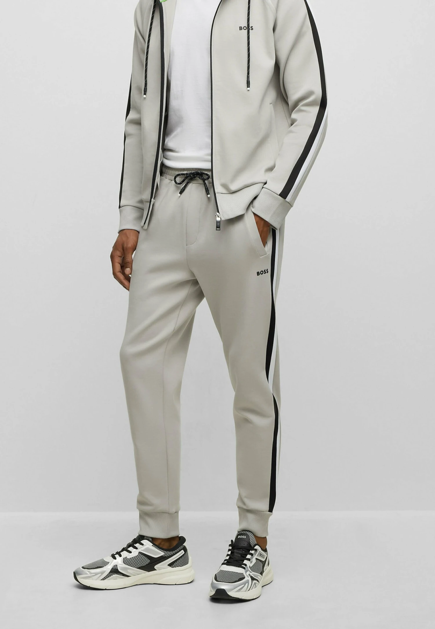 Boss Set - Tracksuit - Open Grey Three 4 Boss Set - Tracksuit - Open Grey Three - Image 4
