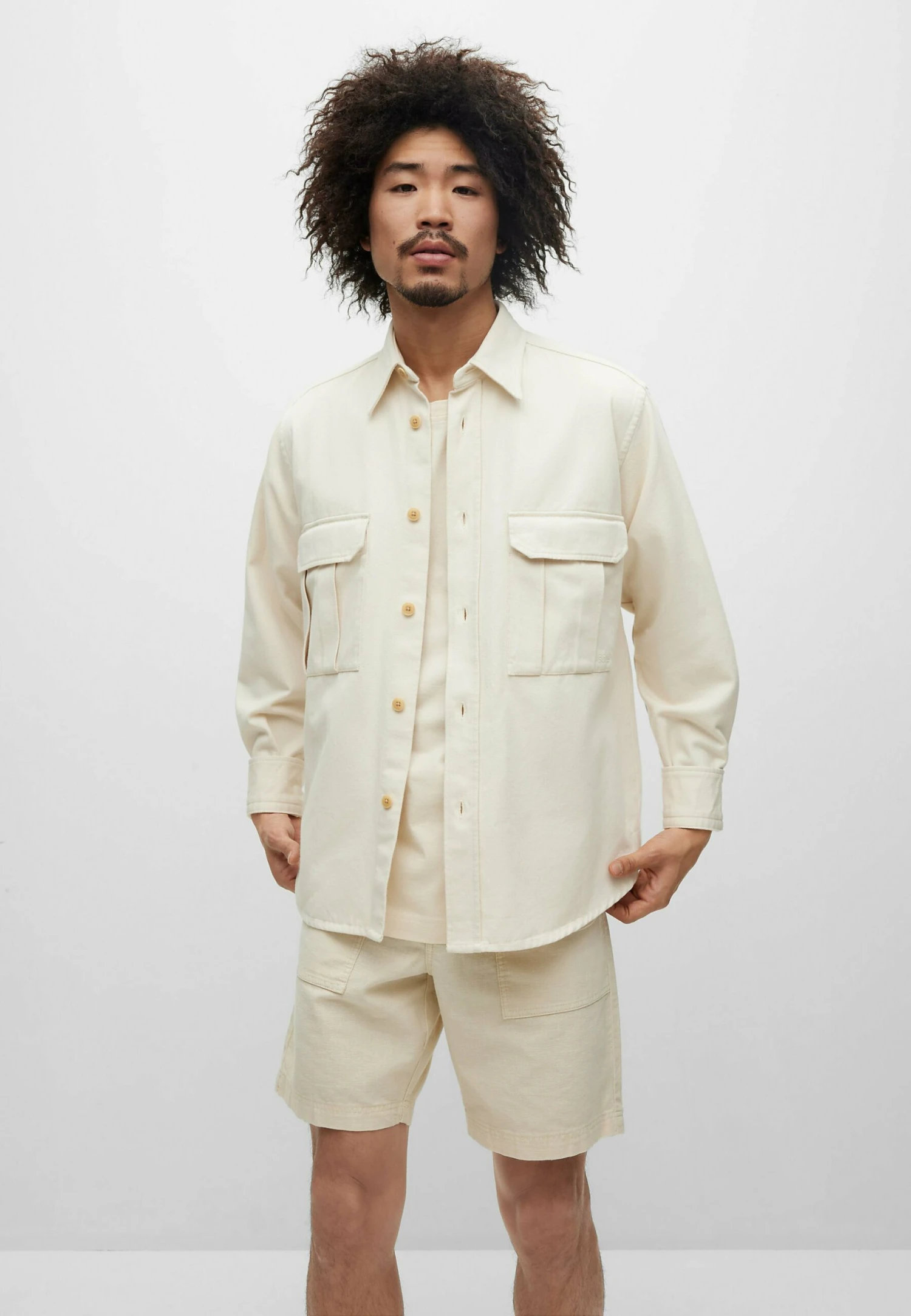 Boss Lisel - Summer Jacket - White 1 Boss Lisel - Summer Jacket - White