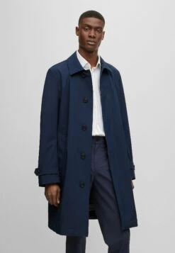 Boss Classic Coat - Dark Blue Four