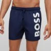 Boss Octopus - Swimming Shorts - Navy