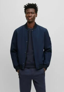 Boss P-Coulson - Bomber Jacket - Dark Blue Four