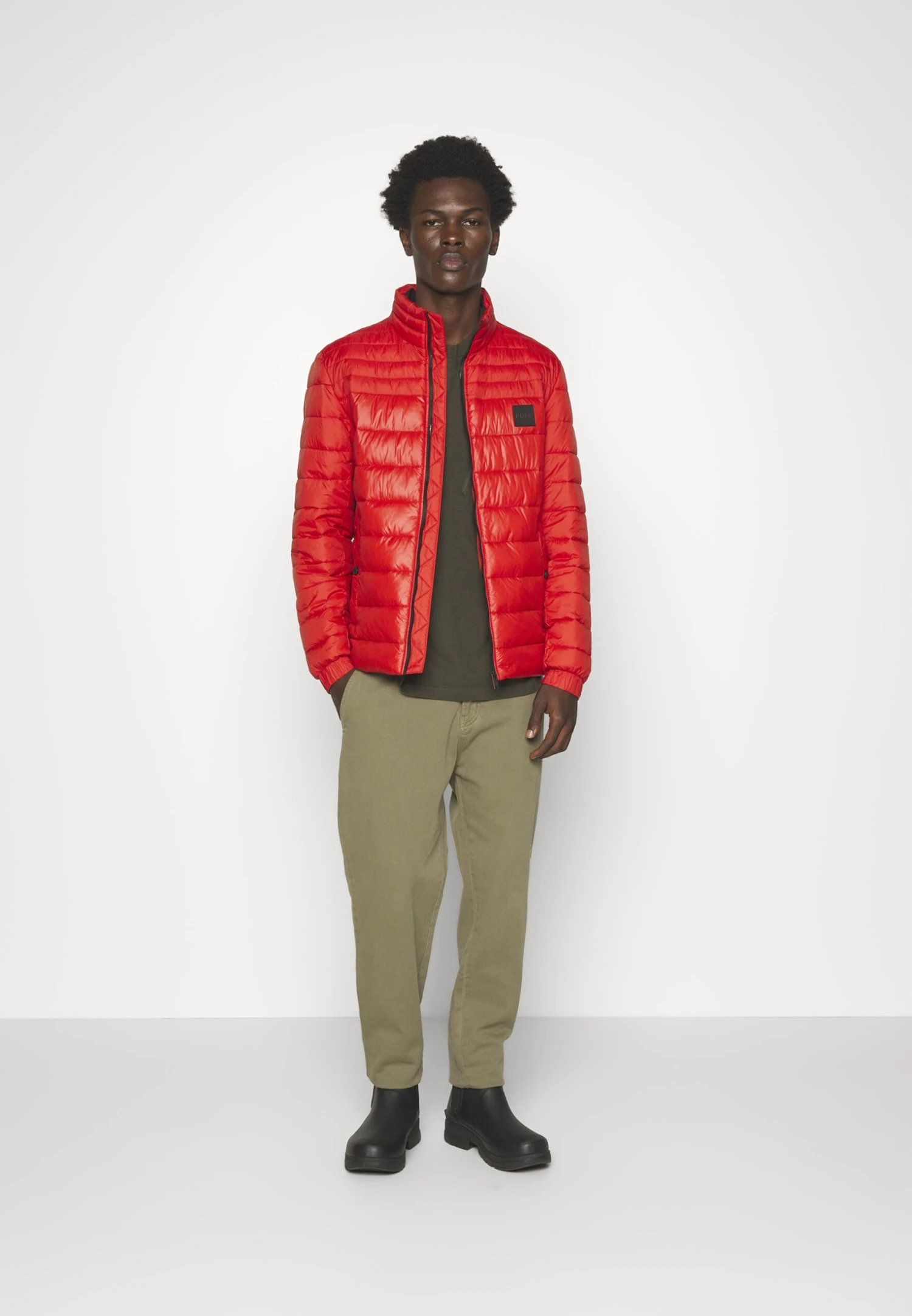 Boss Oden - Light Jacket - Bright Red 5 Boss Oden - Light Jacket - Bright Red - Image 5