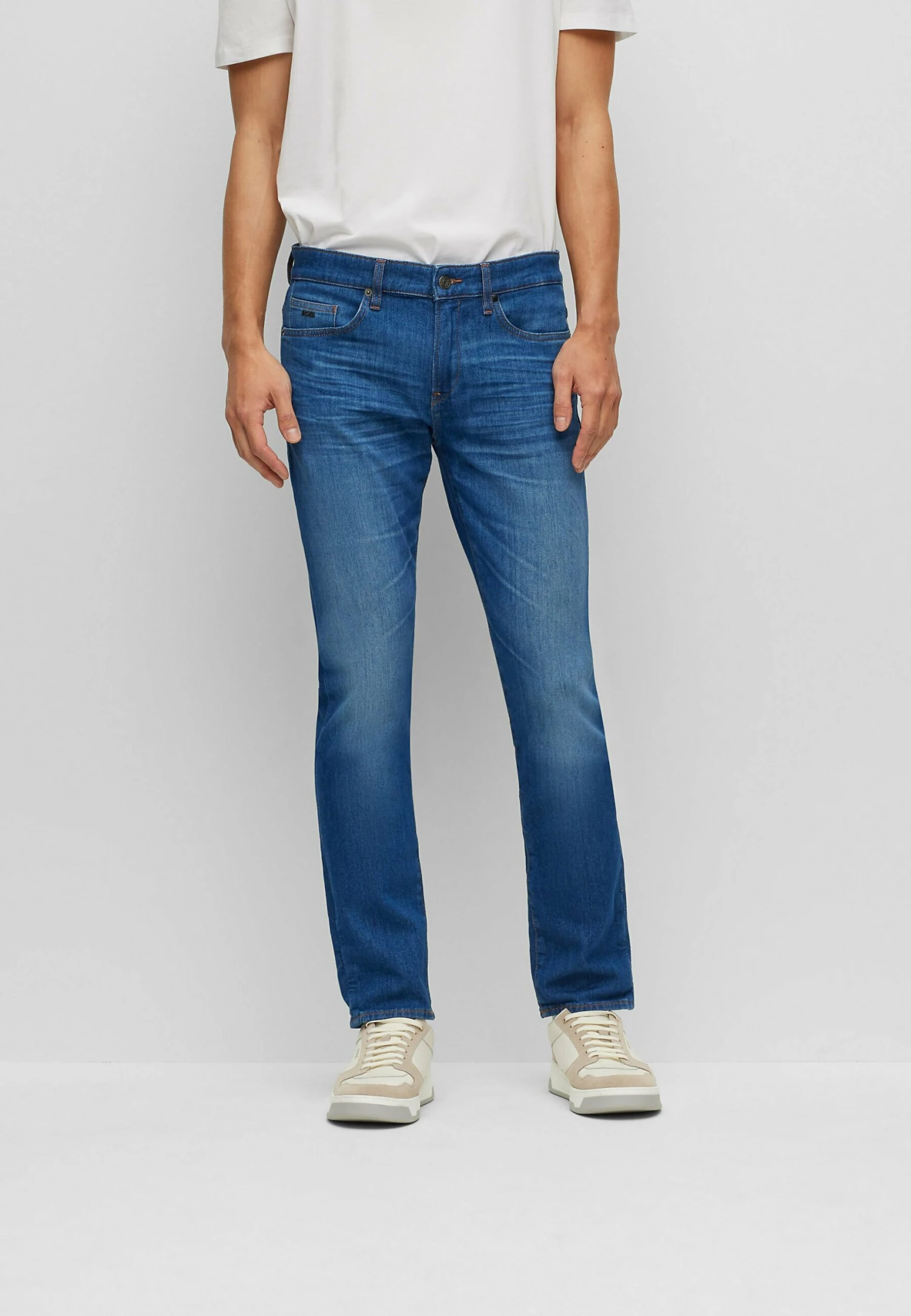 Boss Delaware - Slim Fit Jeans - Blue Fourteen 1 Boss Delaware - Slim Fit Jeans - Blue Fourteen