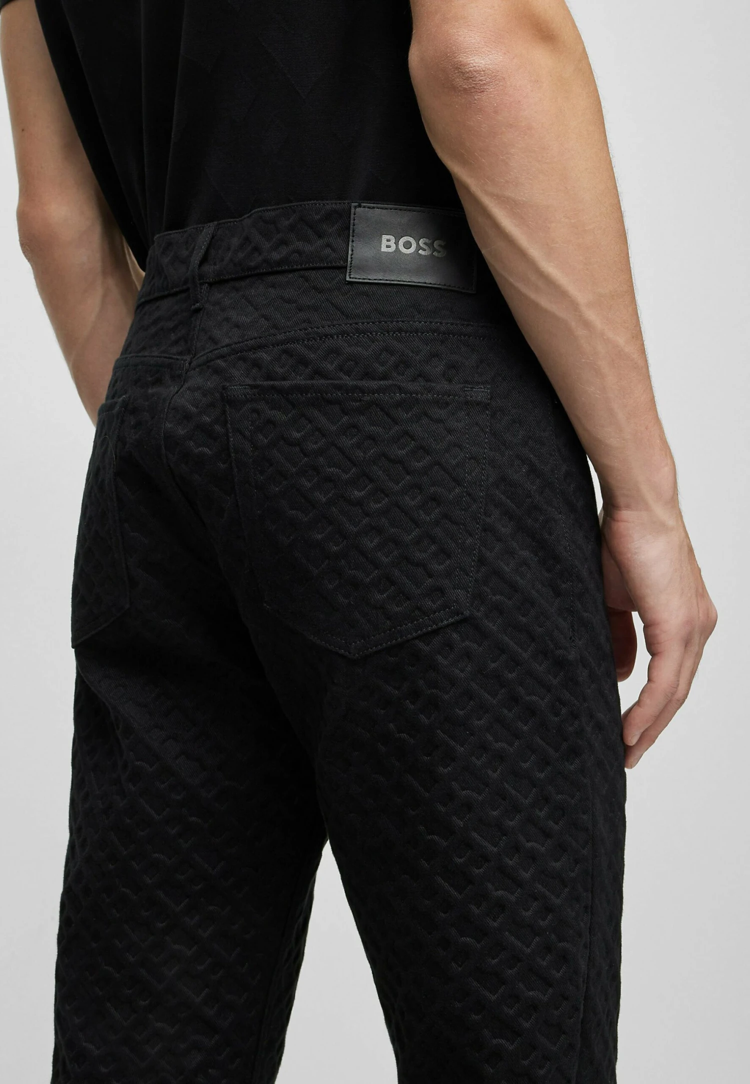 Boss Anderson - Straight Leg Jeans - Black One 4 Boss Anderson - Straight Leg Jeans - Black One - Image 4