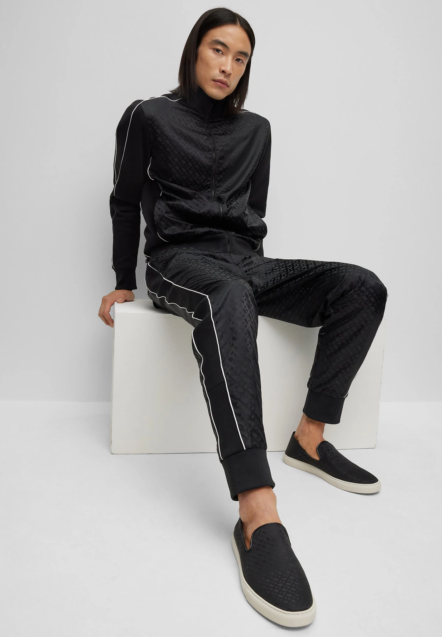 Boss Rey_Sion_Jqnymm - Slip-Ons - Black 1 Boss Rey_Sion_Jqnymm - Slip-Ons - Black