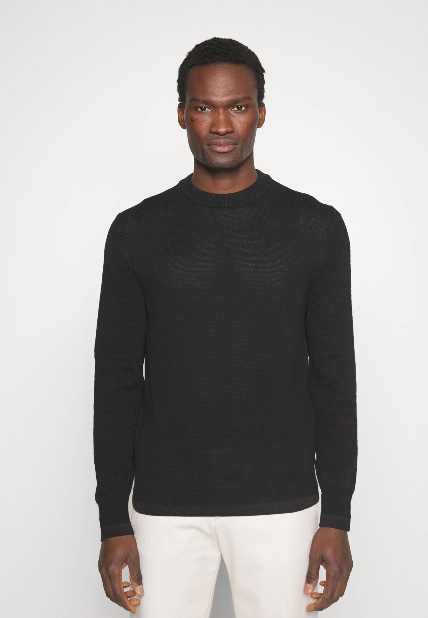 Boss Ecaio - Jumper - Black 1 Boss Ecaio - Jumper - Black