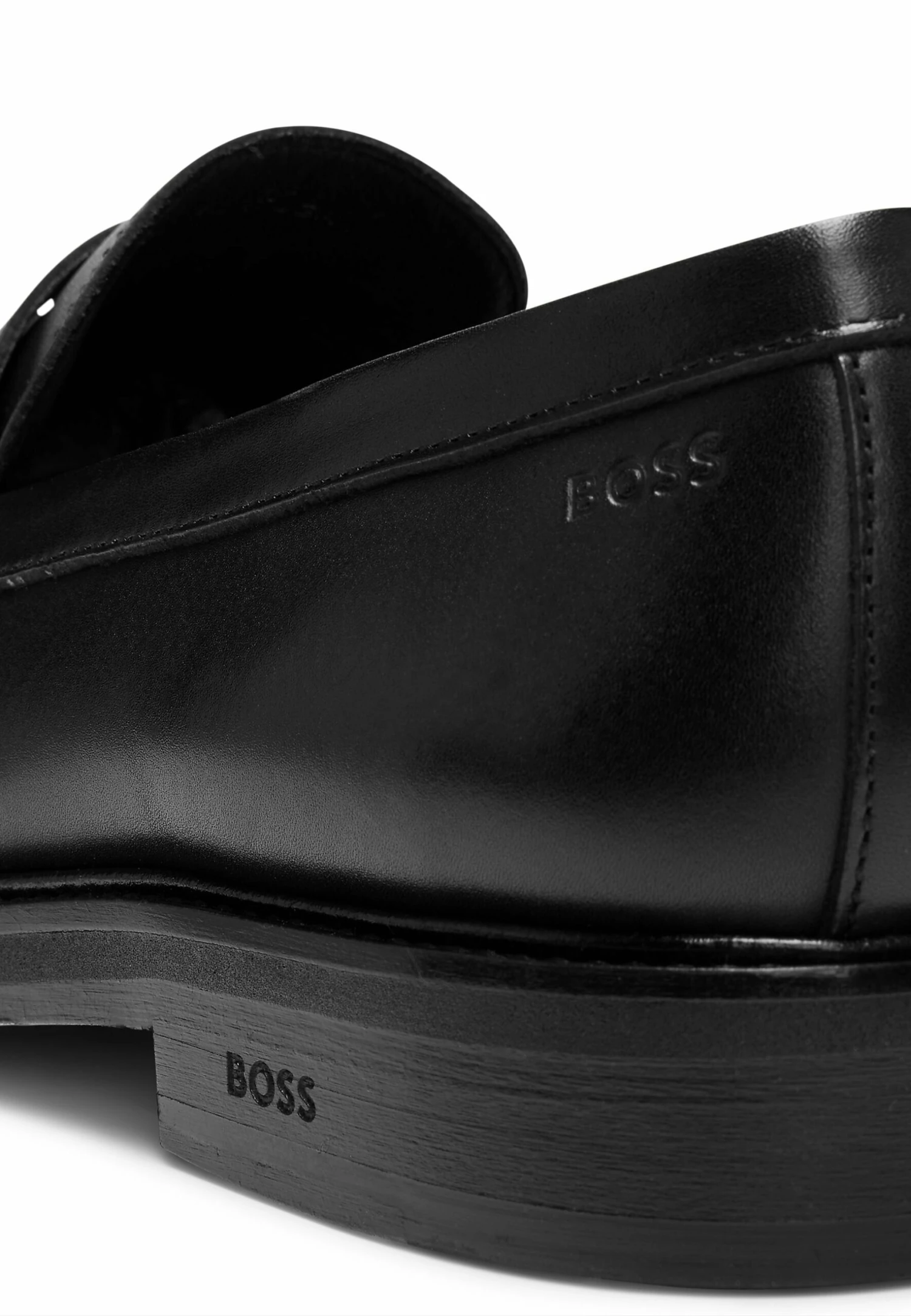Boss Larry-L_Loaf_Bu - Smart Slip-Ons - Black One 5 Boss Larry-L_Loaf_Bu - Smart Slip-Ons - Black One - Image 5
