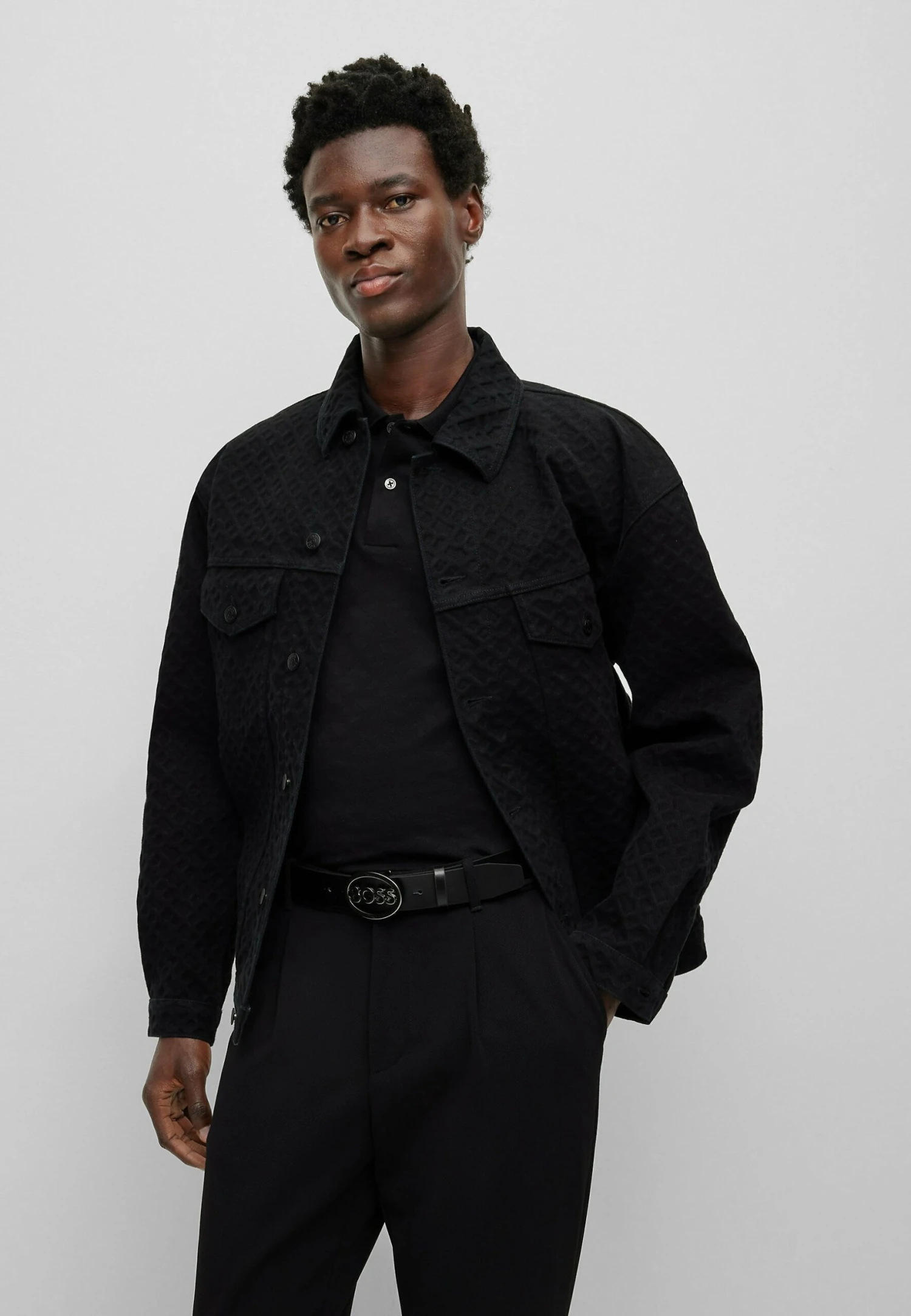 Boss Icon-Ov-G - Belt - Black One 1 Boss Icon-Ov-G - Belt - Black One